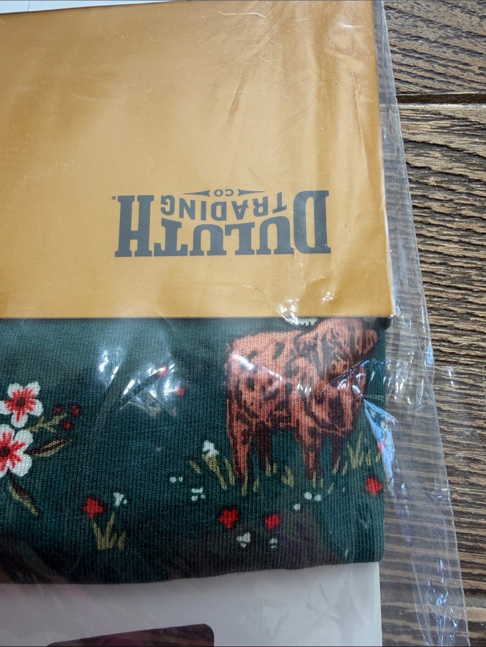 Duluth Trading Co. Hi-Cut Underwear Women’s Small Highland Cow Floral Design - Picture 3 of 3